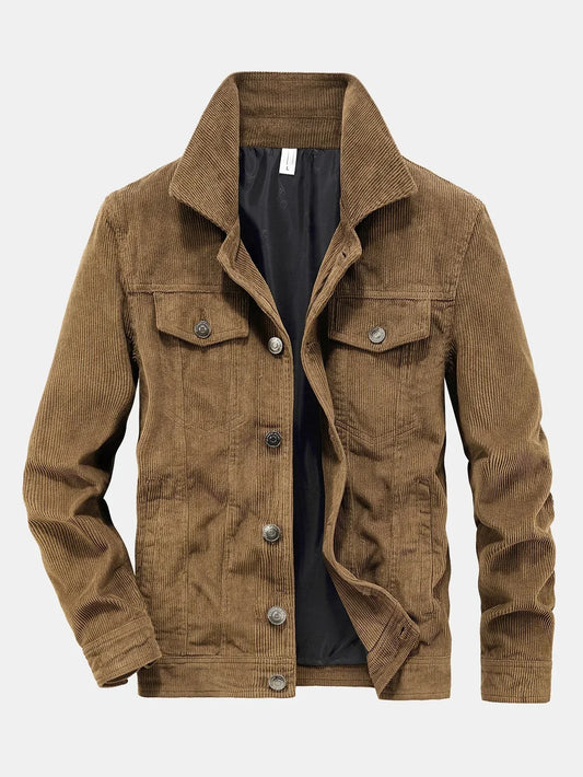 Thomas Hillas | Herren Cordjacke – Retro-Look trifft moderne Lässigkeit