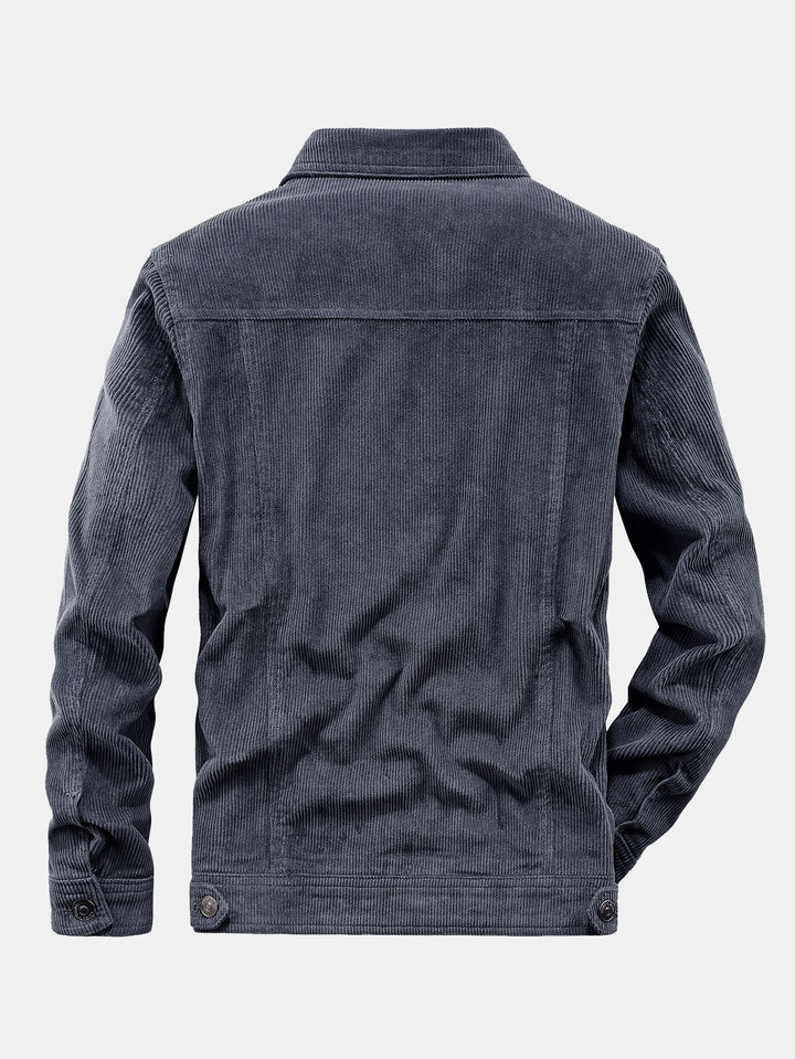 Thomas Hillas | Herren Cordjacke – Retro-Look trifft moderne Lässigkeit
