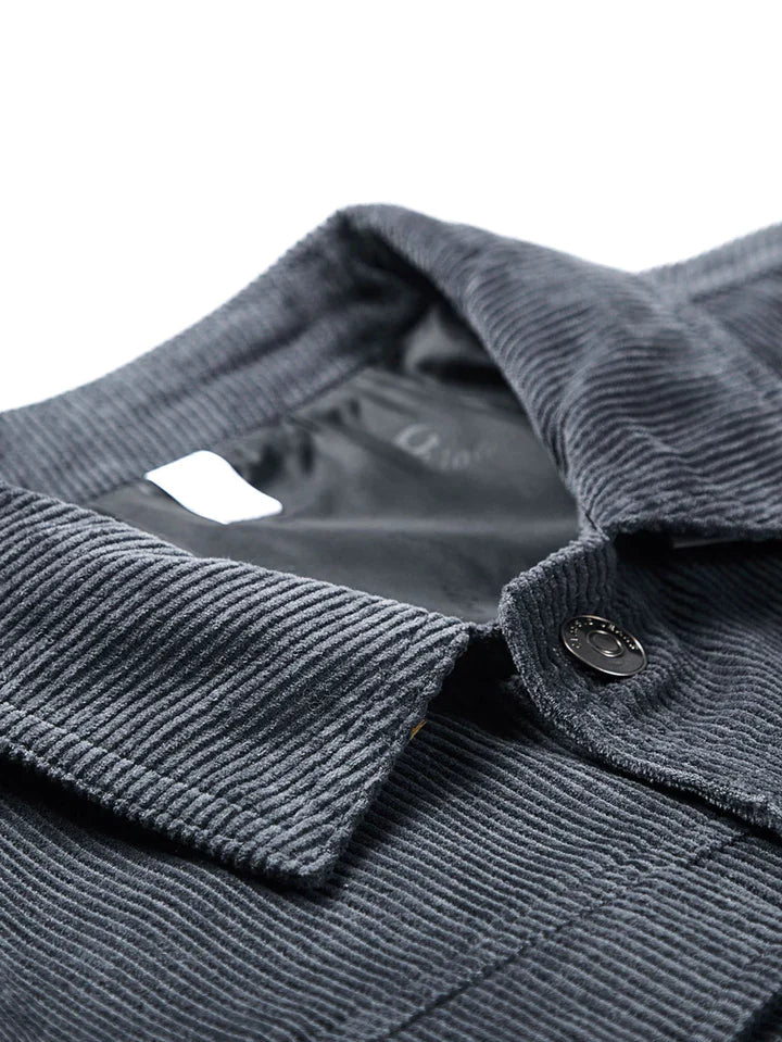 Thomas Hillas | Herren Cordjacke – Retro-Look trifft moderne Lässigkeit