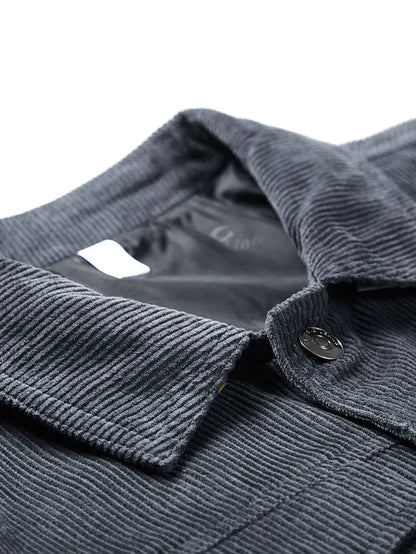 Thomas Hillas | Herren Cordjacke – Retro-Look trifft moderne Lässigkeit