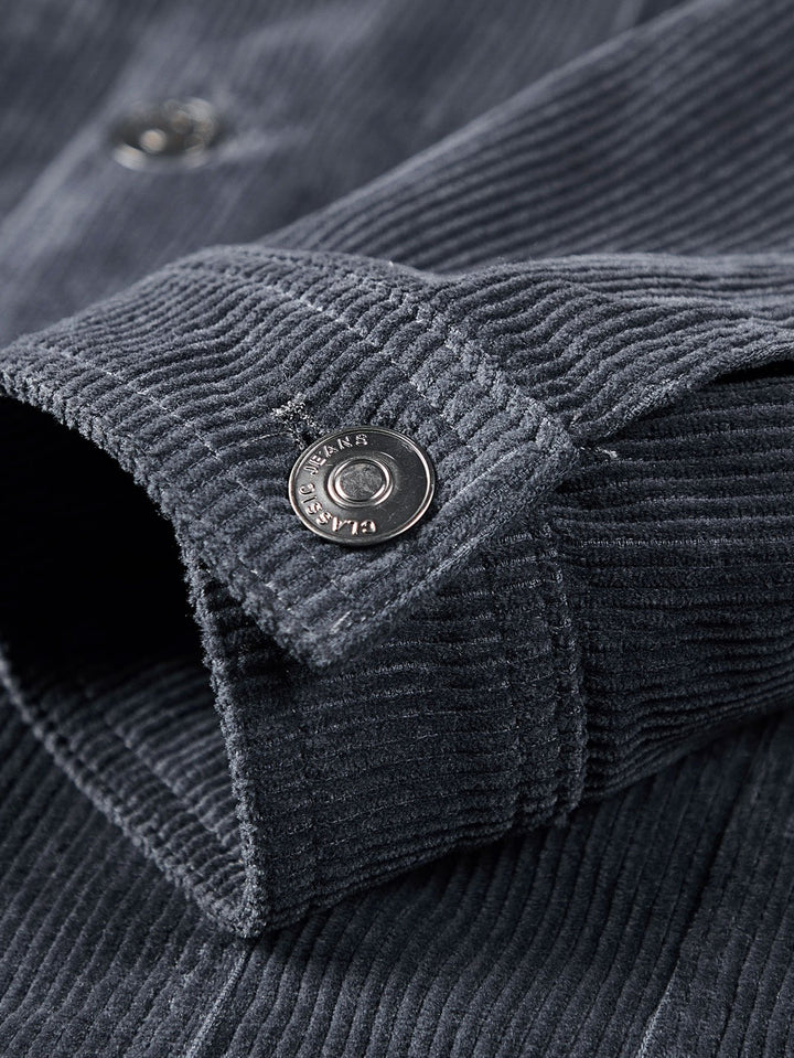 Thomas Hillas | Herren Cordjacke – Retro-Look trifft moderne Lässigkeit