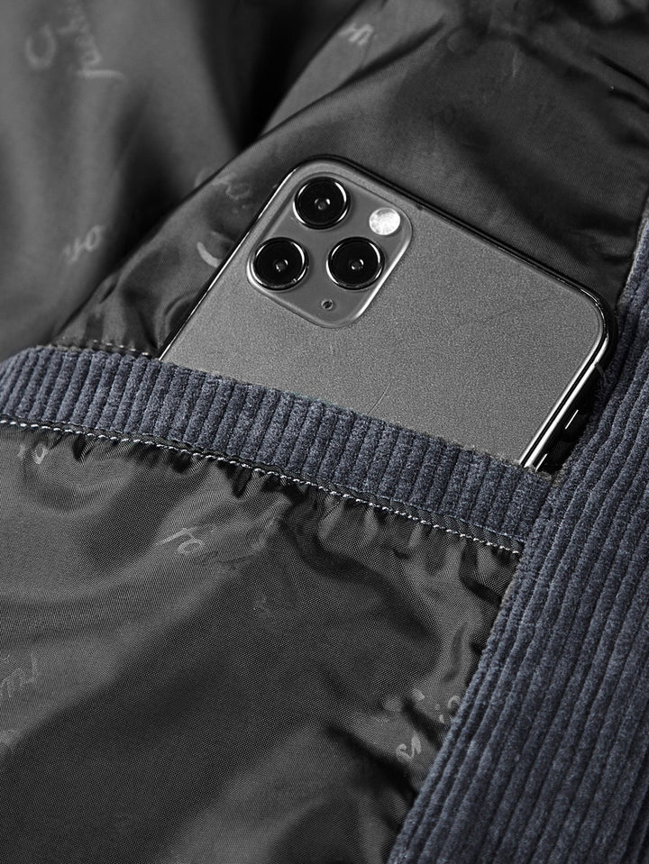 Thomas Hillas | Herren Cordjacke – Retro-Look trifft moderne Lässigkeit