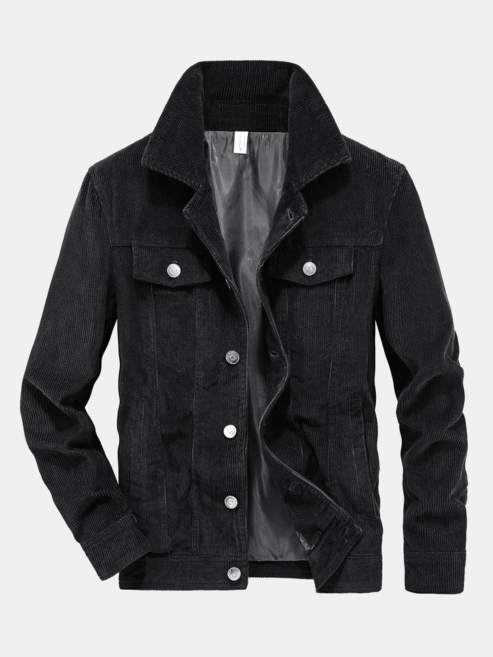 Thomas Hillas | Herren Cordjacke – Retro-Look trifft moderne Lässigkeit