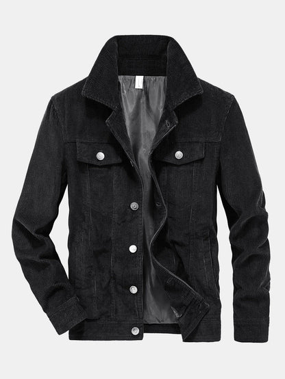 Thomas Hillas | Herren Cordjacke – Retro-Look trifft moderne Lässigkeit