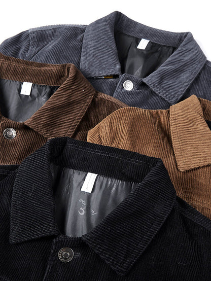 Thomas Hillas | Herren Cordjacke – Retro-Look trifft moderne Lässigkeit