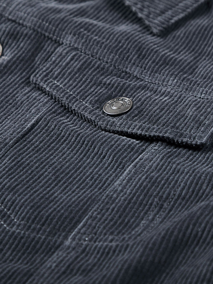 Thomas Hillas | Herren Cordjacke – Retro-Look trifft moderne Lässigkeit
