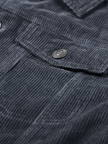 Thomas Hillas | Herren Cordjacke – Retro-Look trifft moderne Lässigkeit