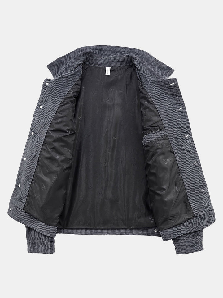 Thomas Hillas | Herren Cordjacke – Retro-Look trifft moderne Lässigkeit