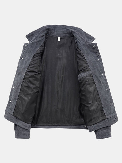 Thomas Hillas | Herren Cordjacke – Retro-Look trifft moderne Lässigkeit