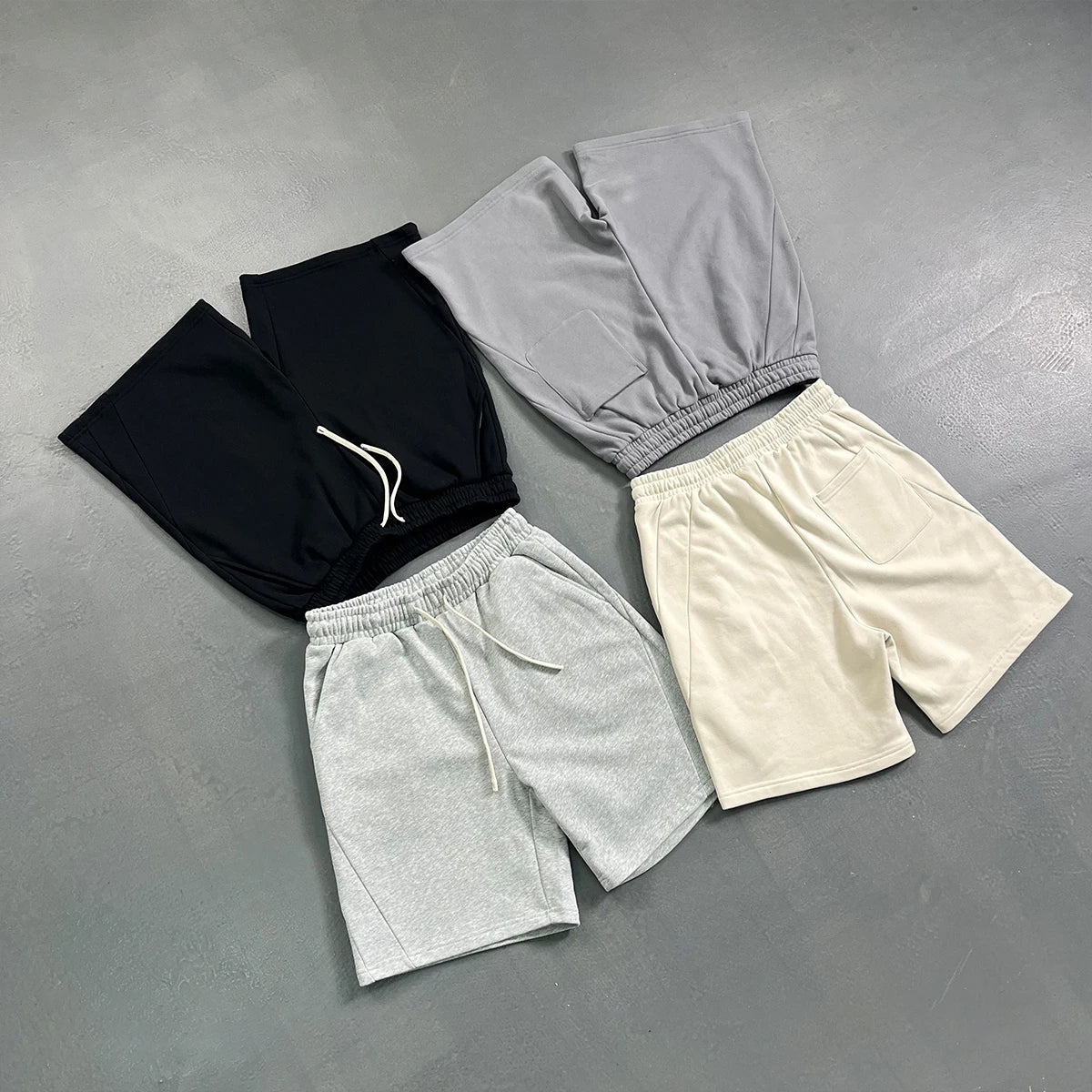 Thomas Hillas | Herren-Freizeitsportshorts mit elastischem Bund